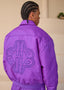 Laredo Bomber Jacket Purple