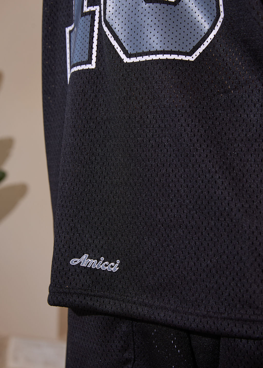 Macizo Mesh Jersey T-Shirt Black