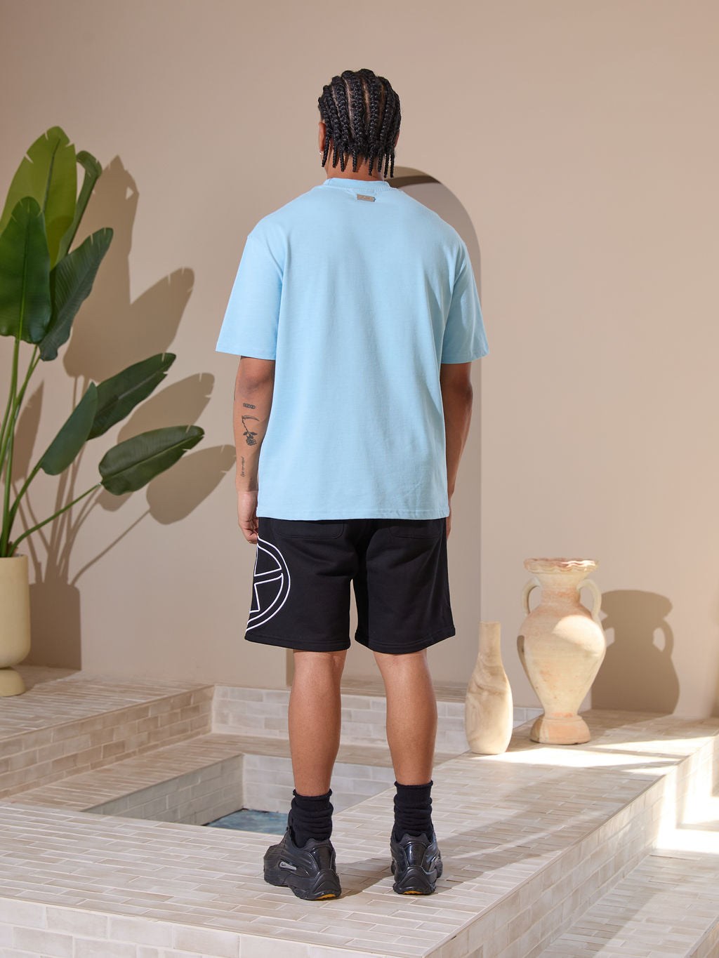 Vallea Graphic T-Shirt Blue