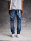 Alonzo Mid Blue Skinny Jeans