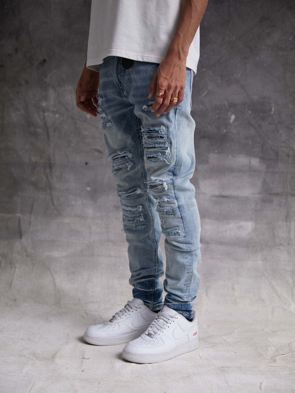 Belvedere Light Blue Jean
