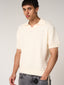 Dune Knitted Polo Cream