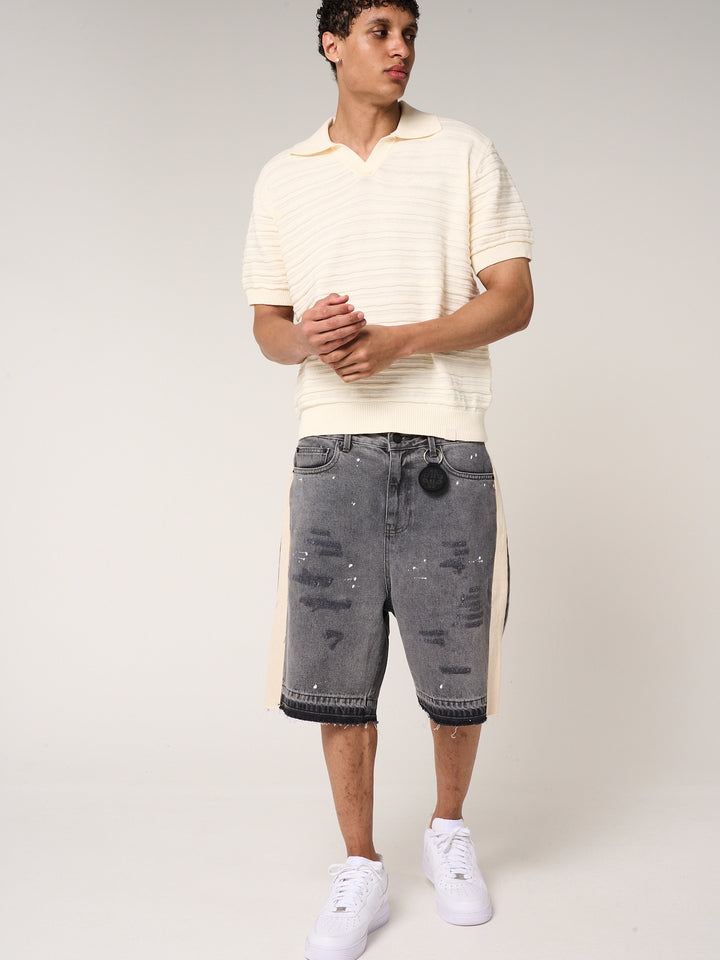 Dune Knitted Polo Cream