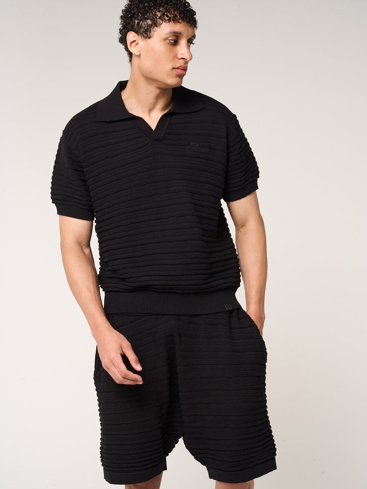Dune Knitted Shorts Black