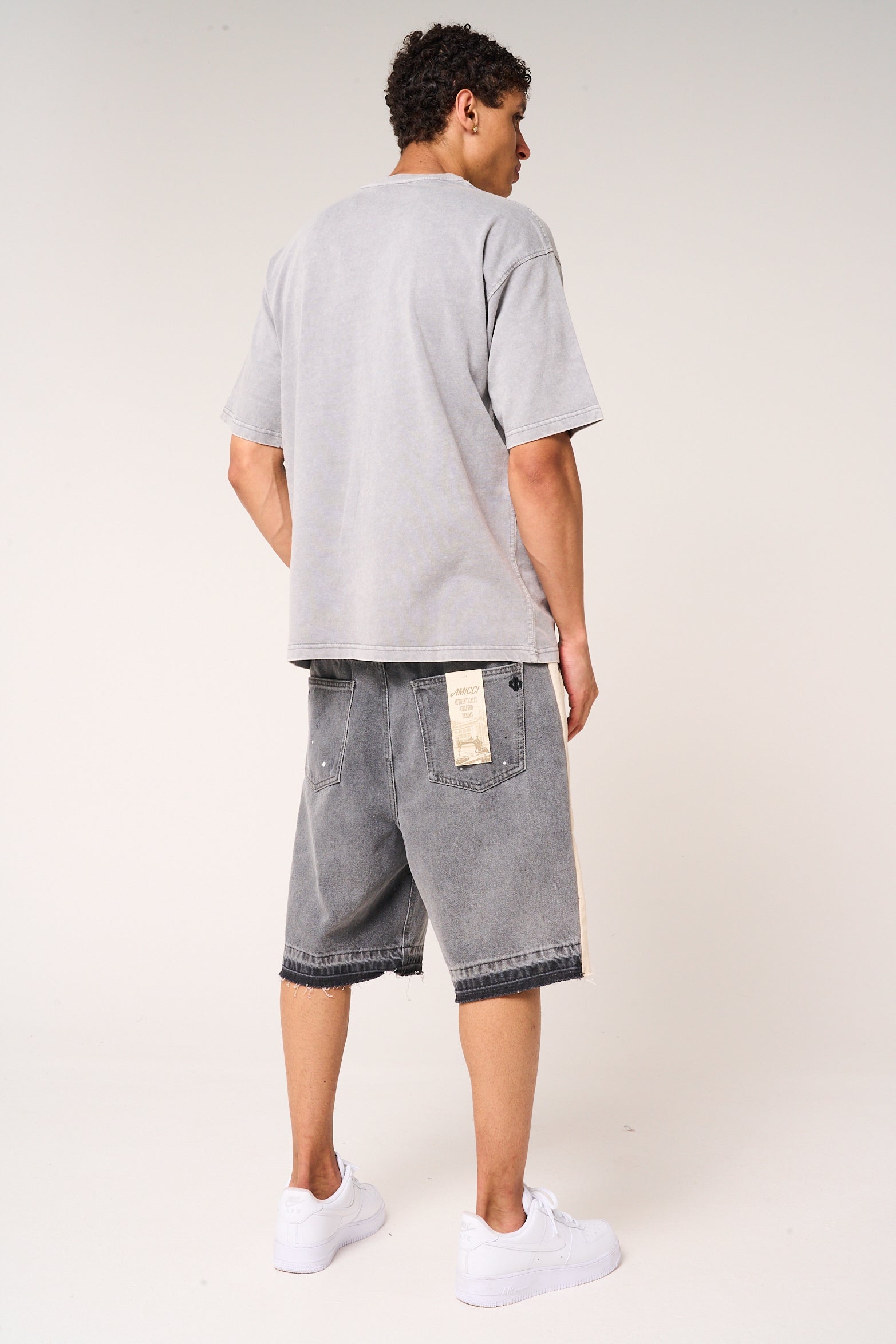 Rimini Graphic T Shirt Grey