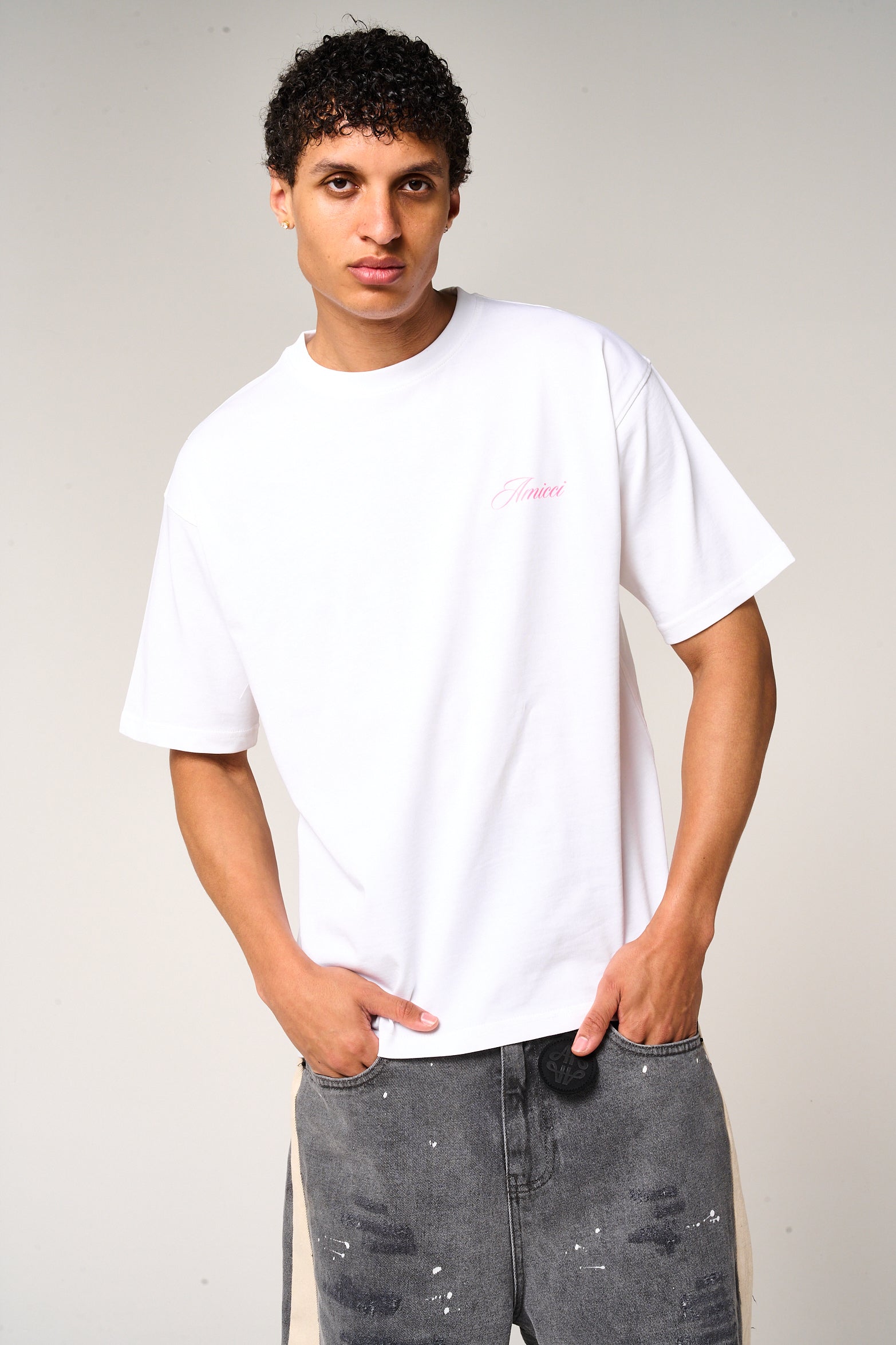 Renato Graphic T Shirt White