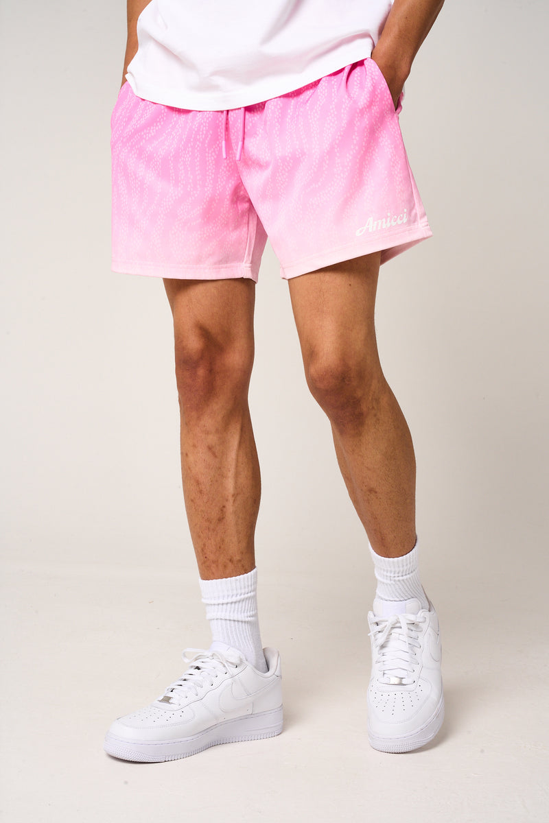 Luciano Mesh Swimshort Pink