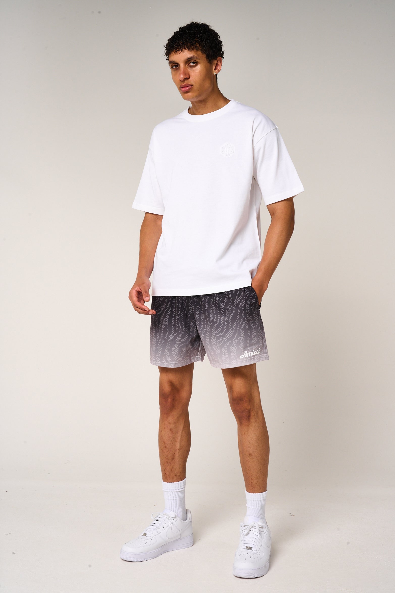 Luciano Mesh Swimshort Black