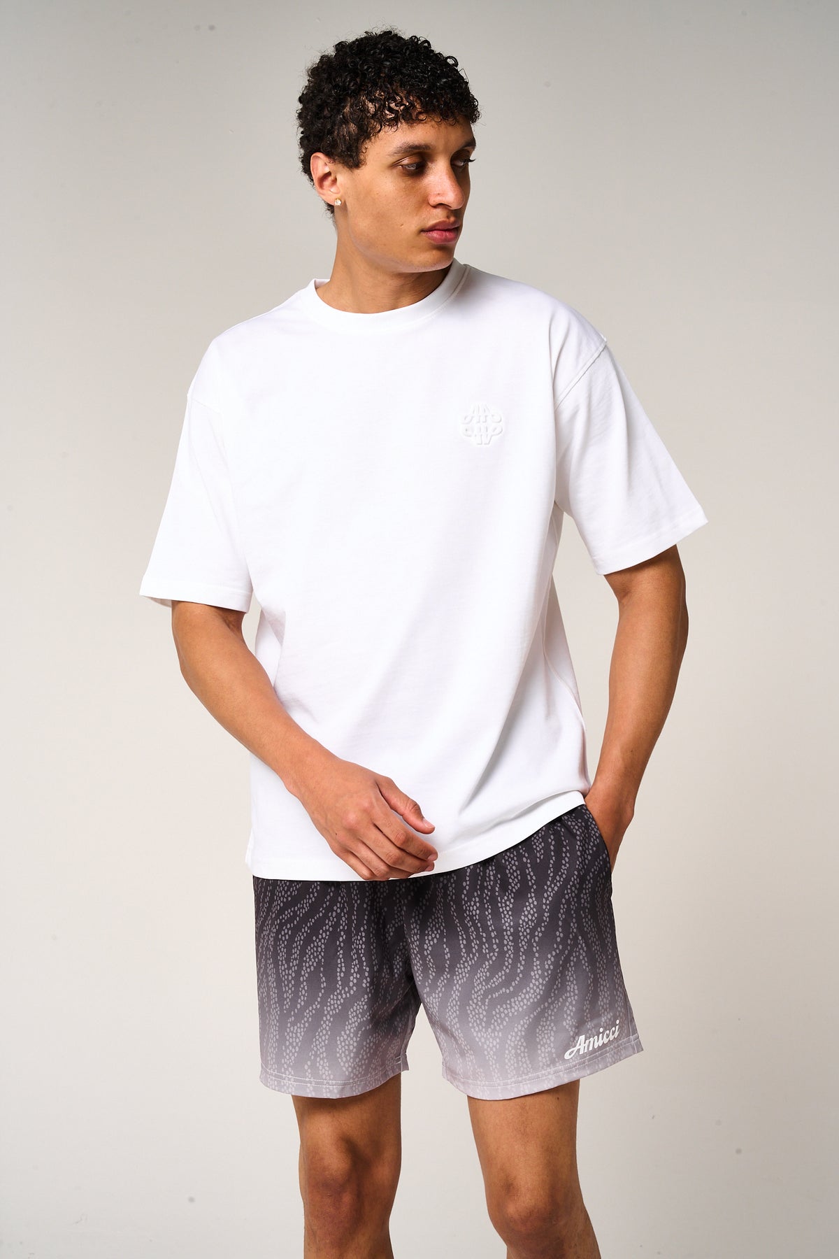 Luciano Mesh Swimshort Black