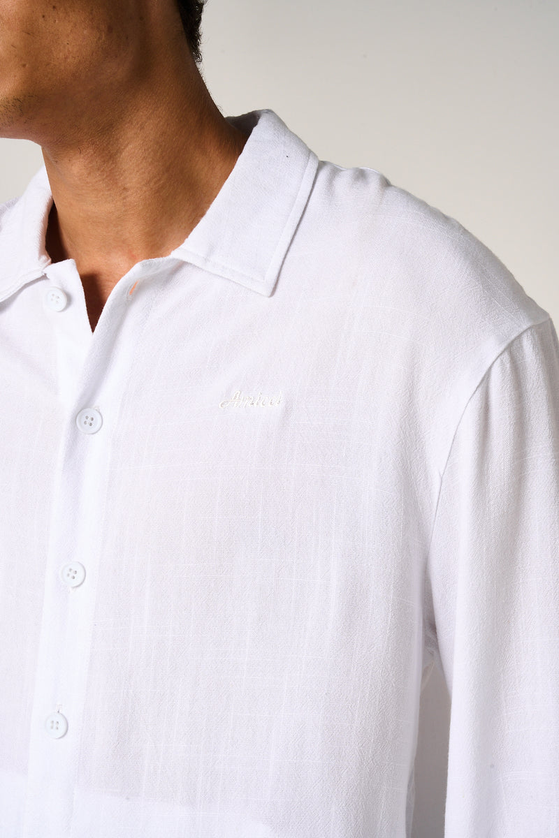 Vesper Linen Shirt White