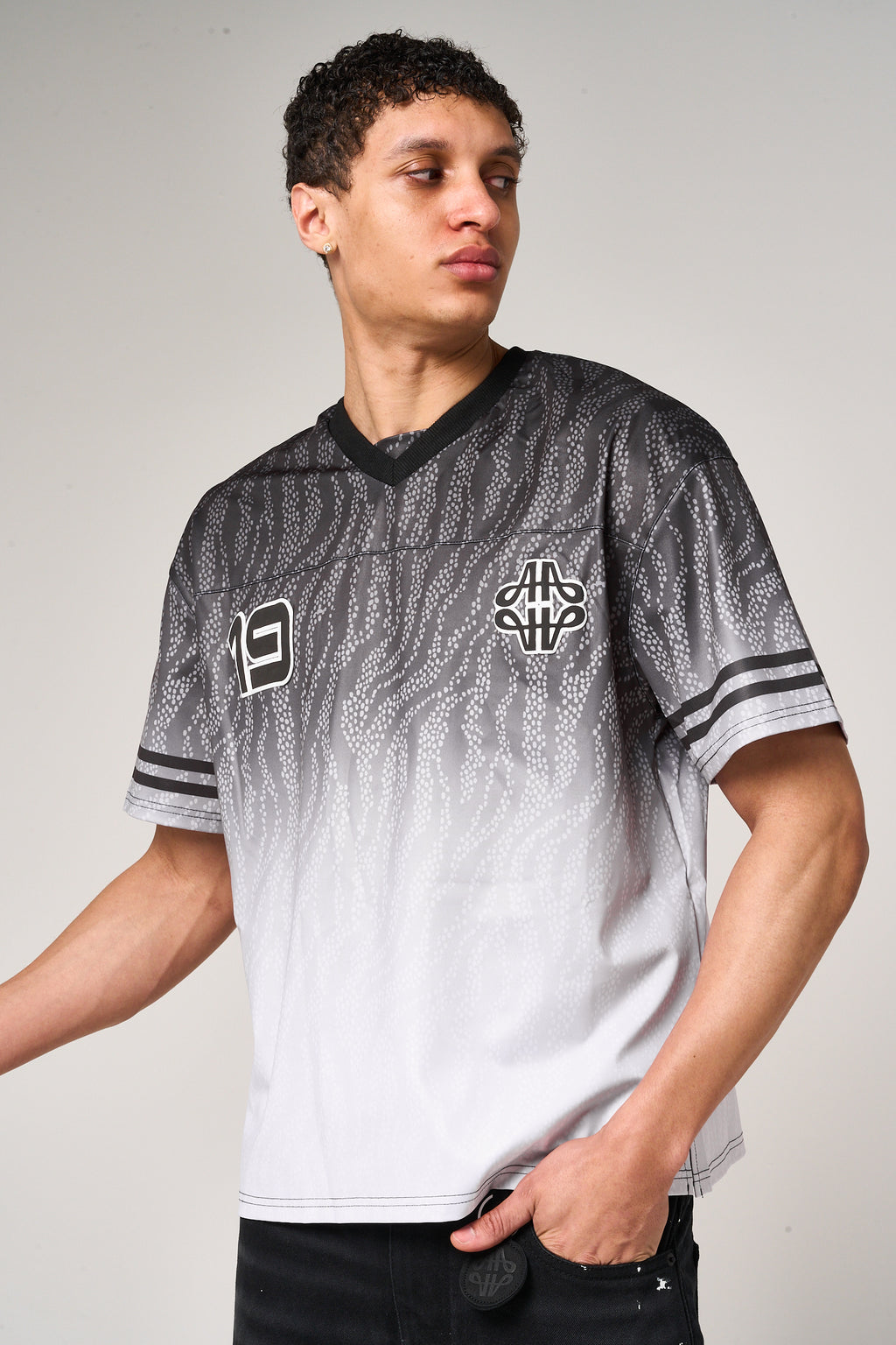 Benito Football Jersey Black