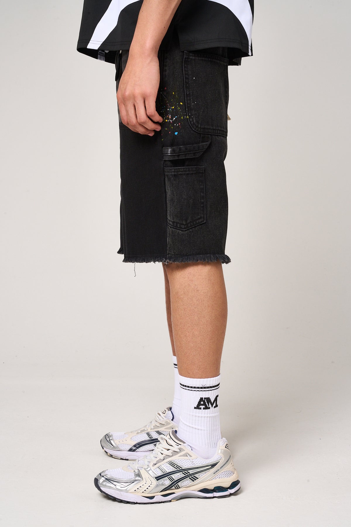 Allende Carpenter Denim Short Black