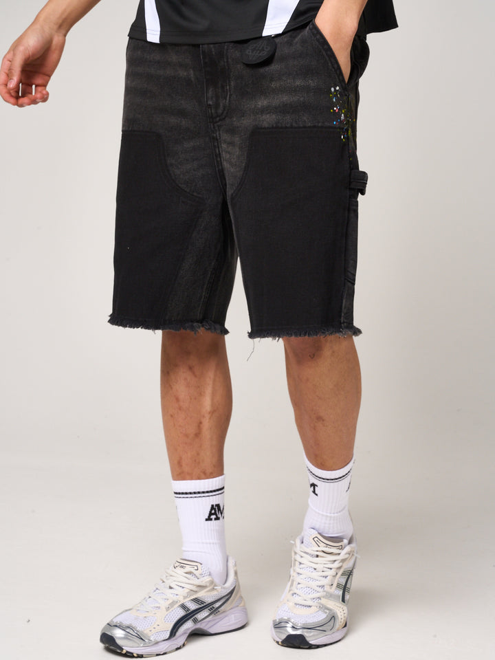 Allende Carpenter Denim Short Black