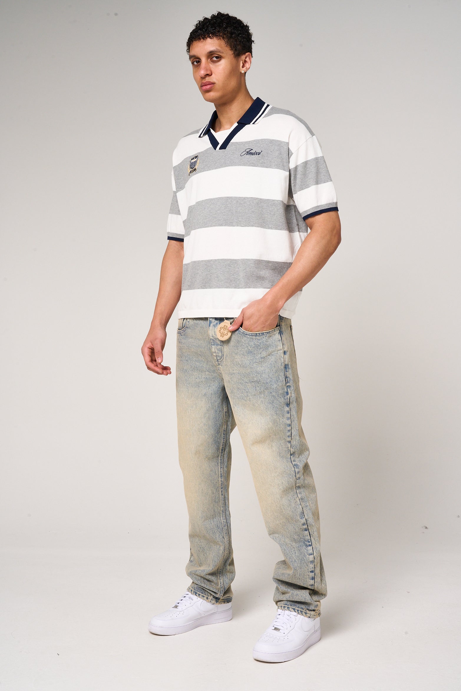 Lennox Tinted Blue Straight Jean