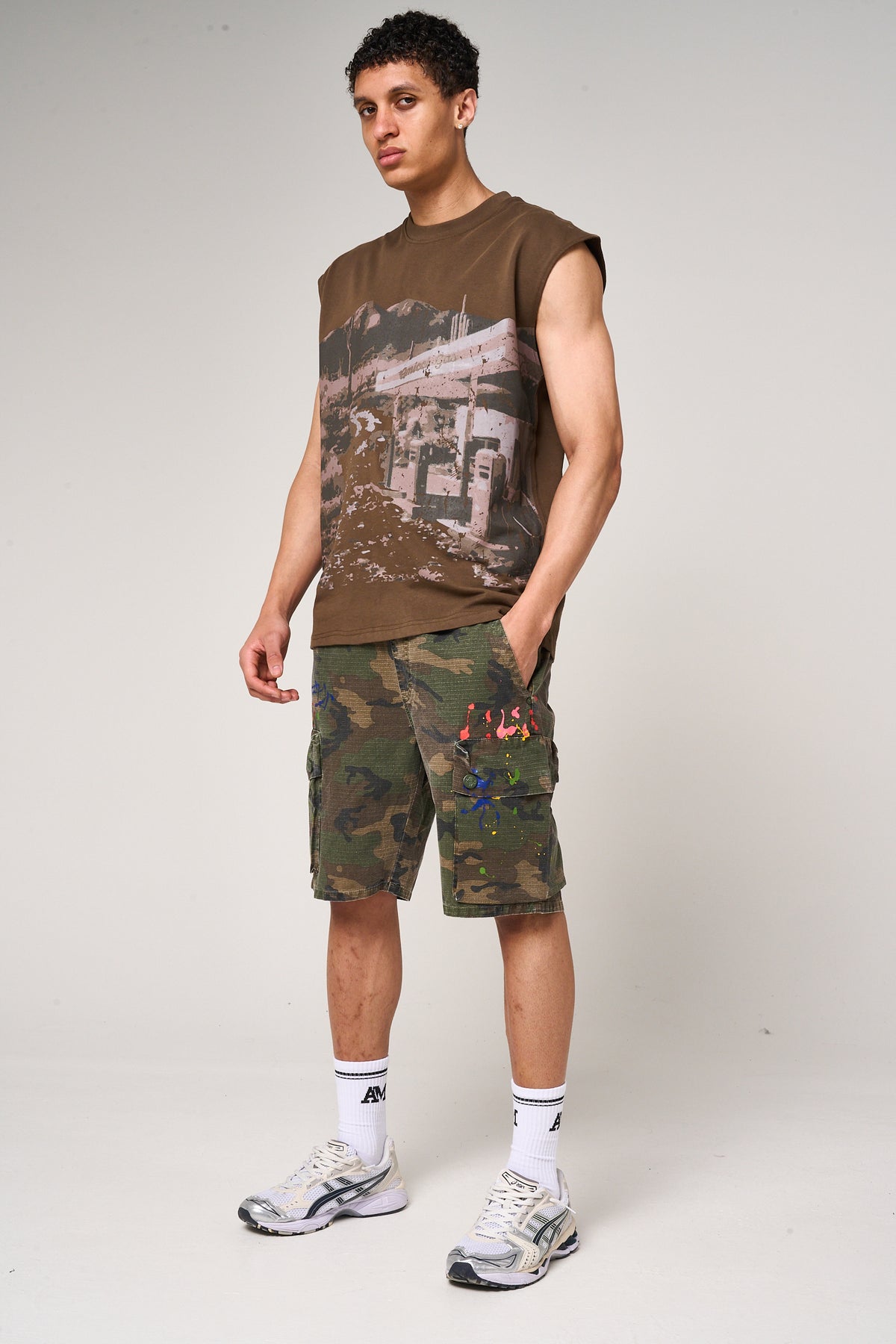 Colonel Camo Cargo Shorts