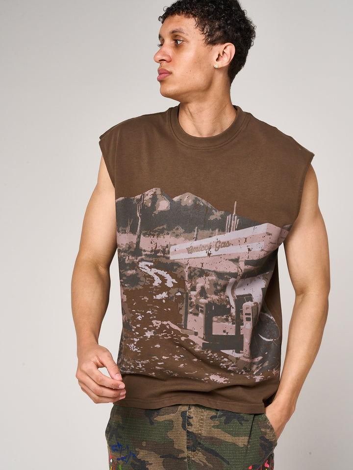 Junction Sleeveless Graphic T