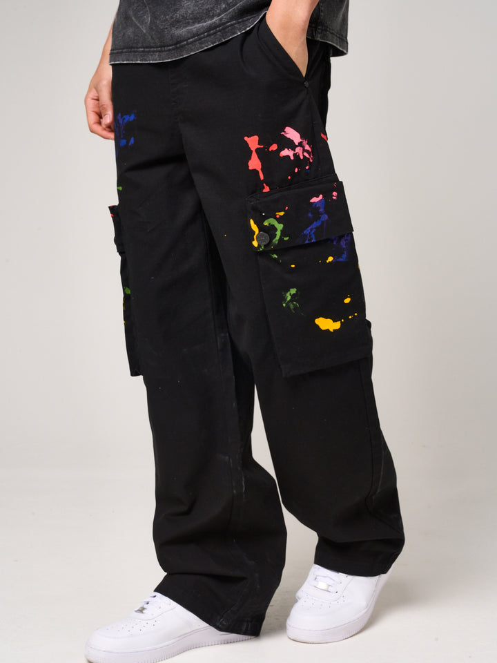 Colonel Cargo Pants Black
