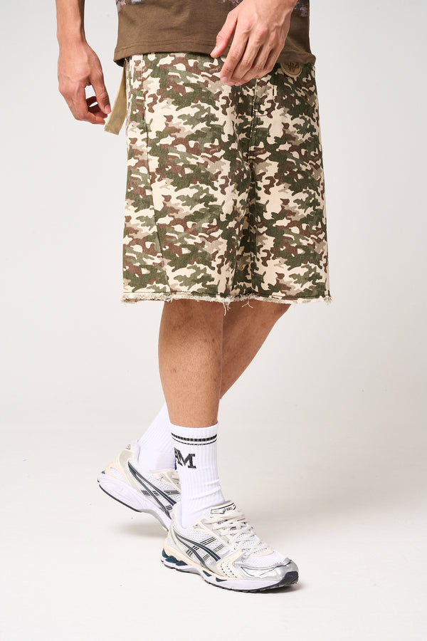 Guerrero Camo Denim Shorts