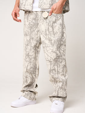 Orazio Beige Camo Pants