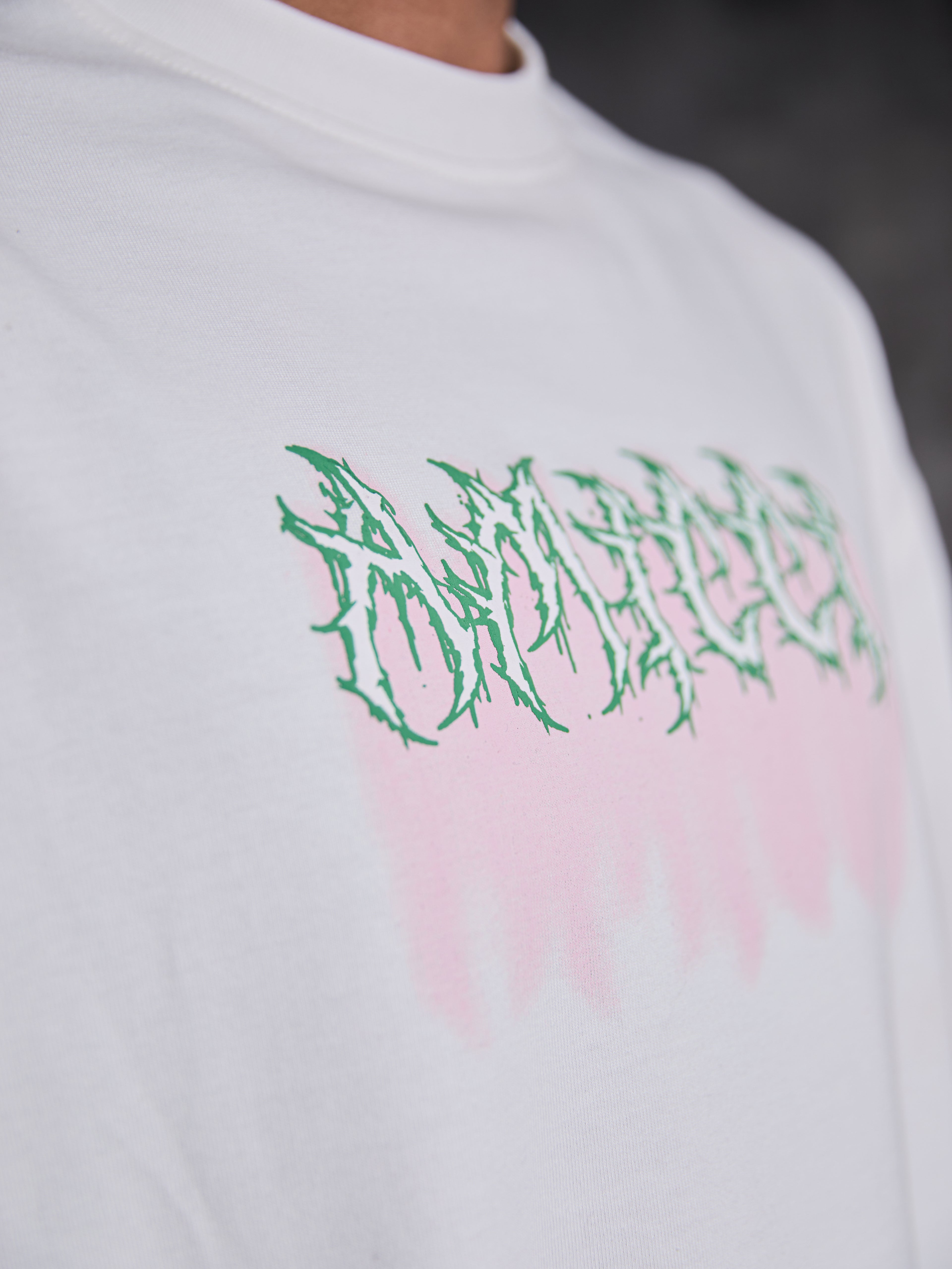 T-shirt graphique Alessio blanc