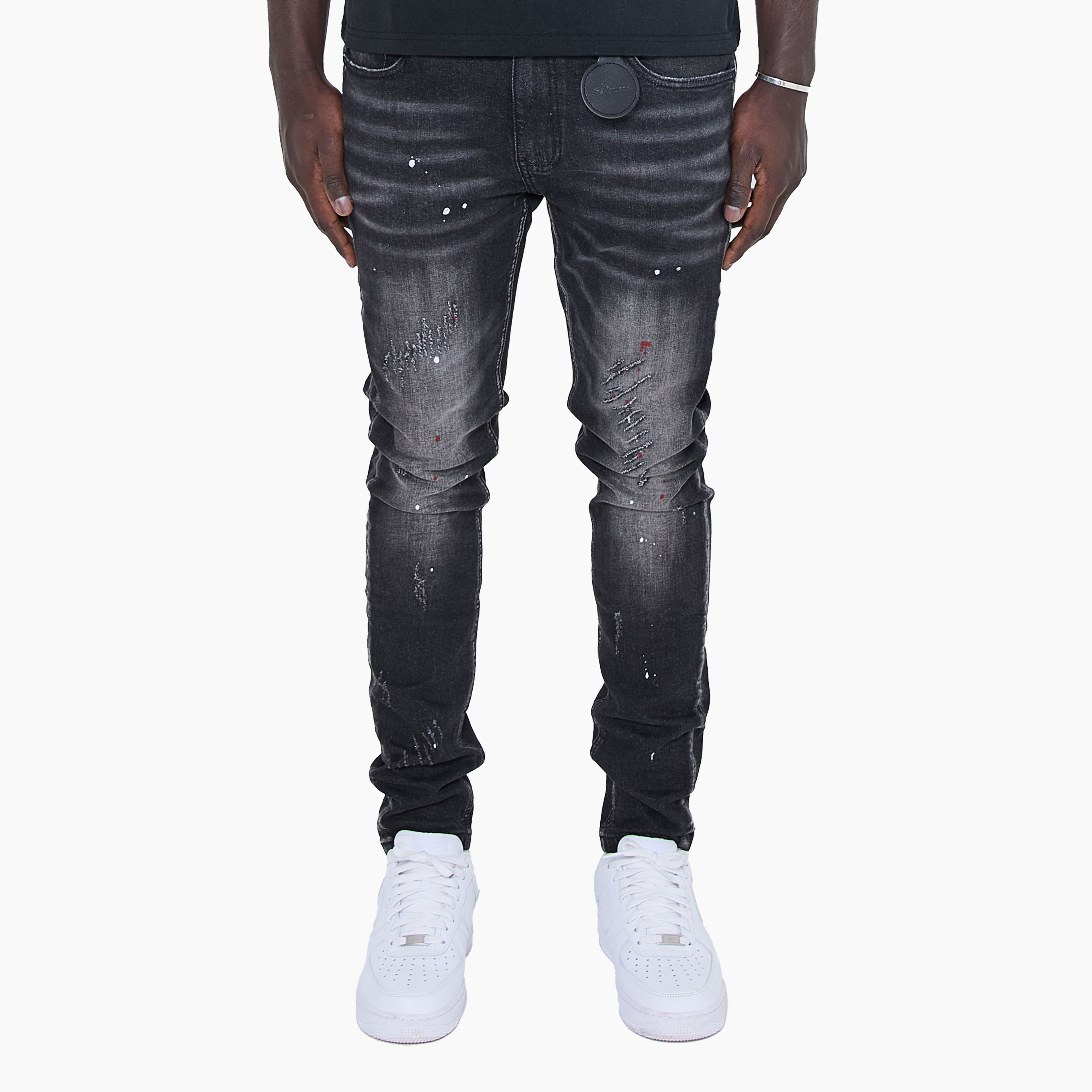 Jean skinny Fit Fellini pour peintre