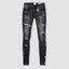 Melzzo Grey Distressed Jean