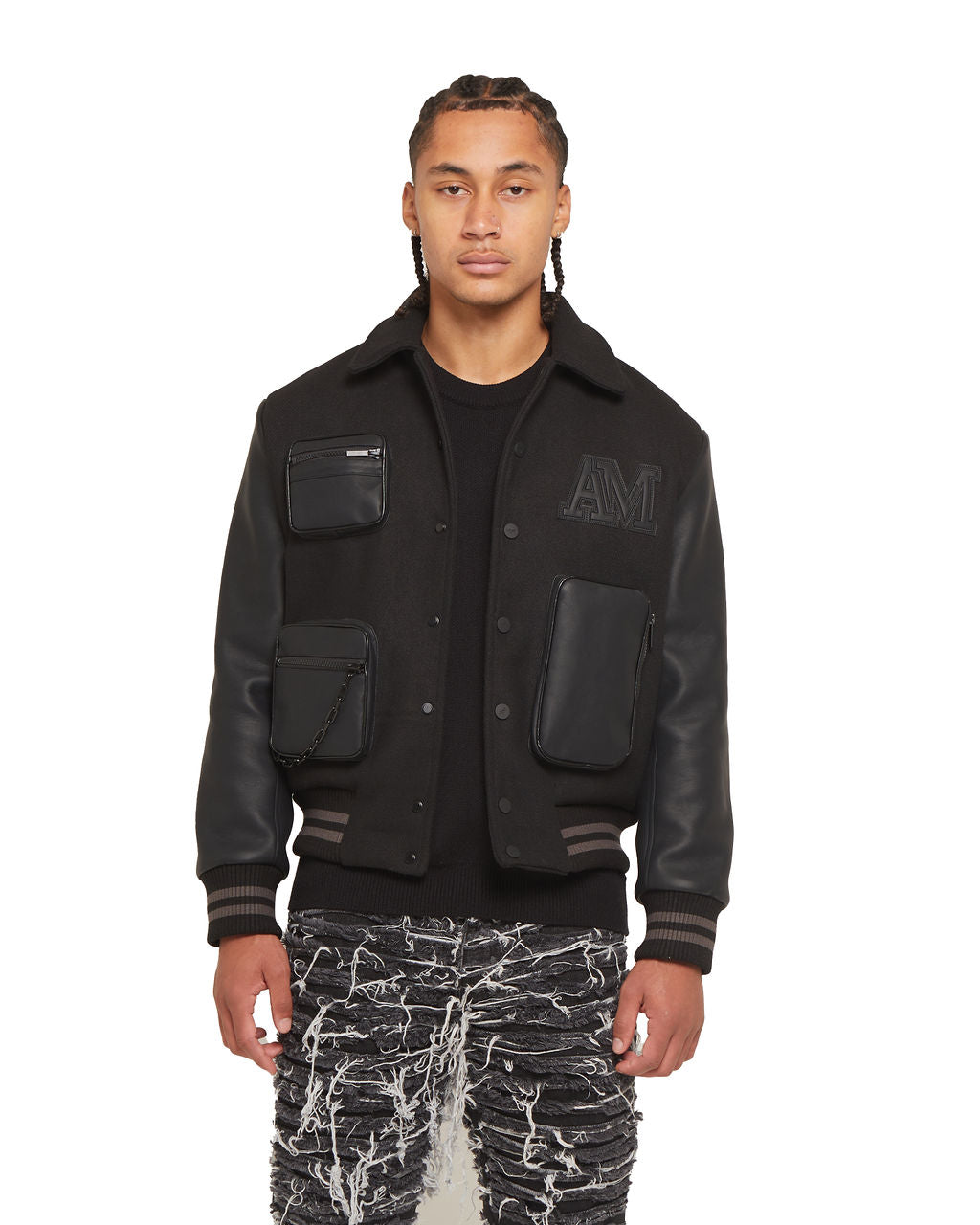 Georgio Wool Varsity Jacket