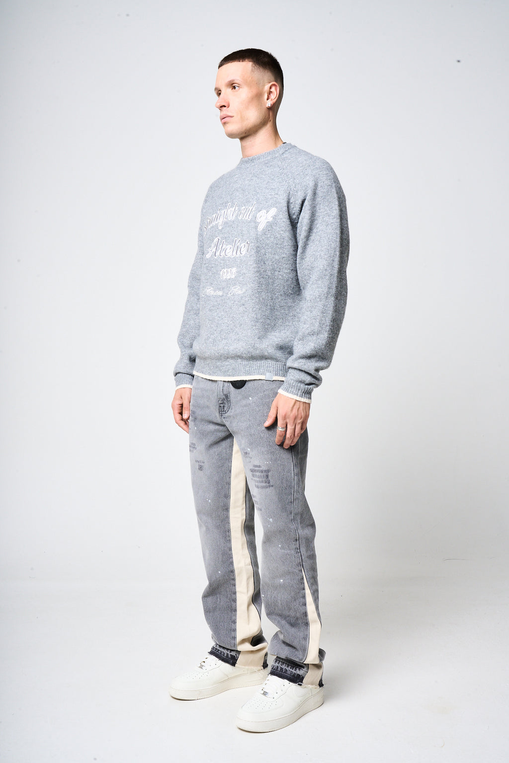 Savona Logo Knitted Sweatshirt
