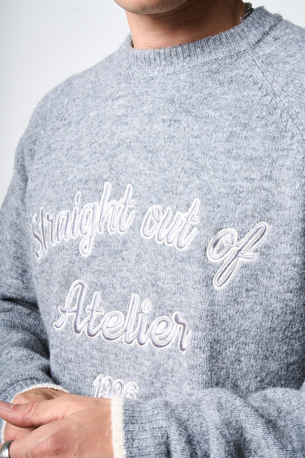 Savona Logo Knitted Sweatshirt