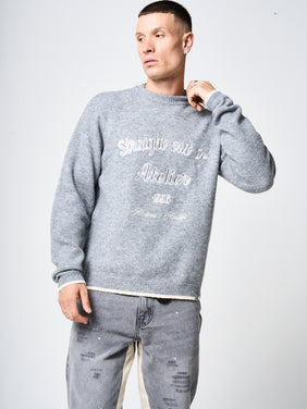 Savona Logo Knitted Sweatshirt