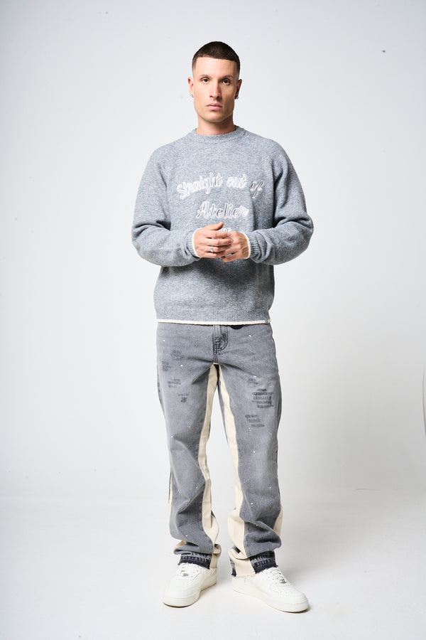 Savona Logo Knitted Sweatshirt