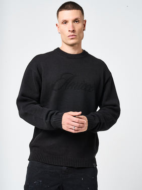 Trieste Black Logo Sweatshirt