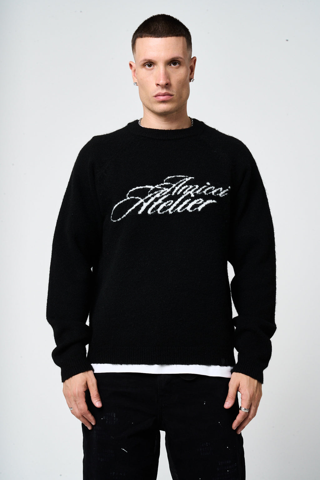 Latina Black Logo Sweatshirt