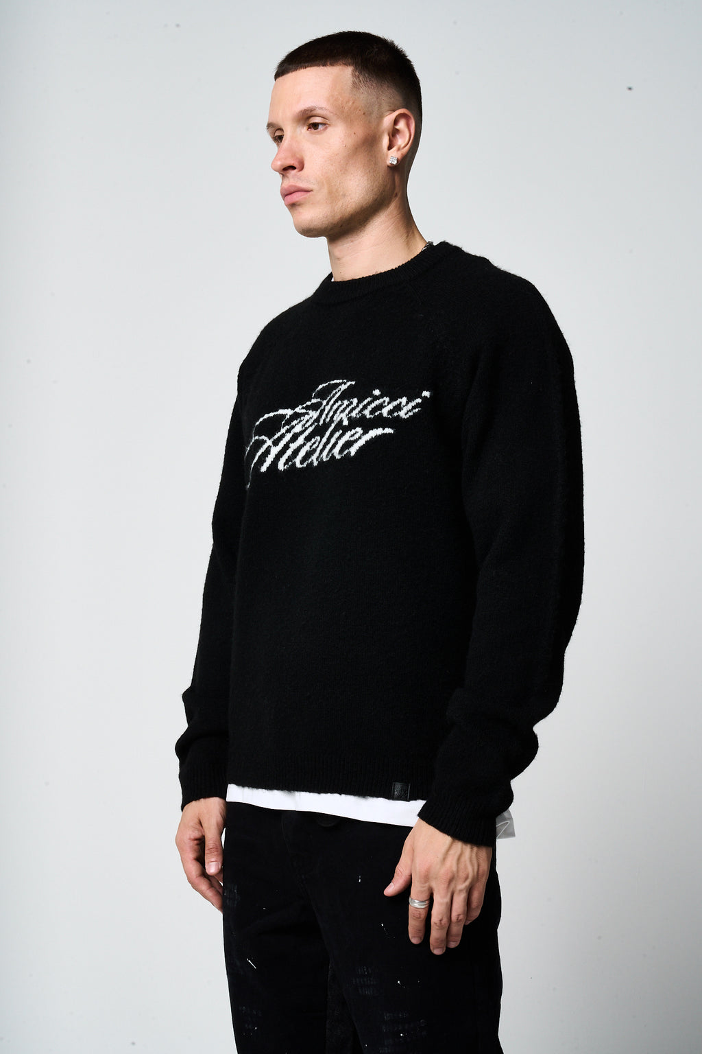 Latina Black Logo Sweatshirt