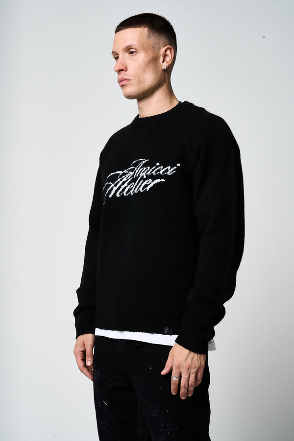 Latina Black Logo Sweatshirt