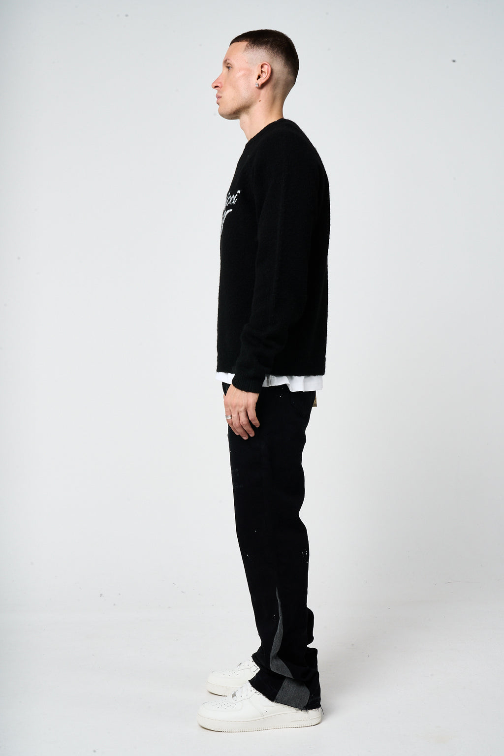 Latina Black Logo Sweatshirt