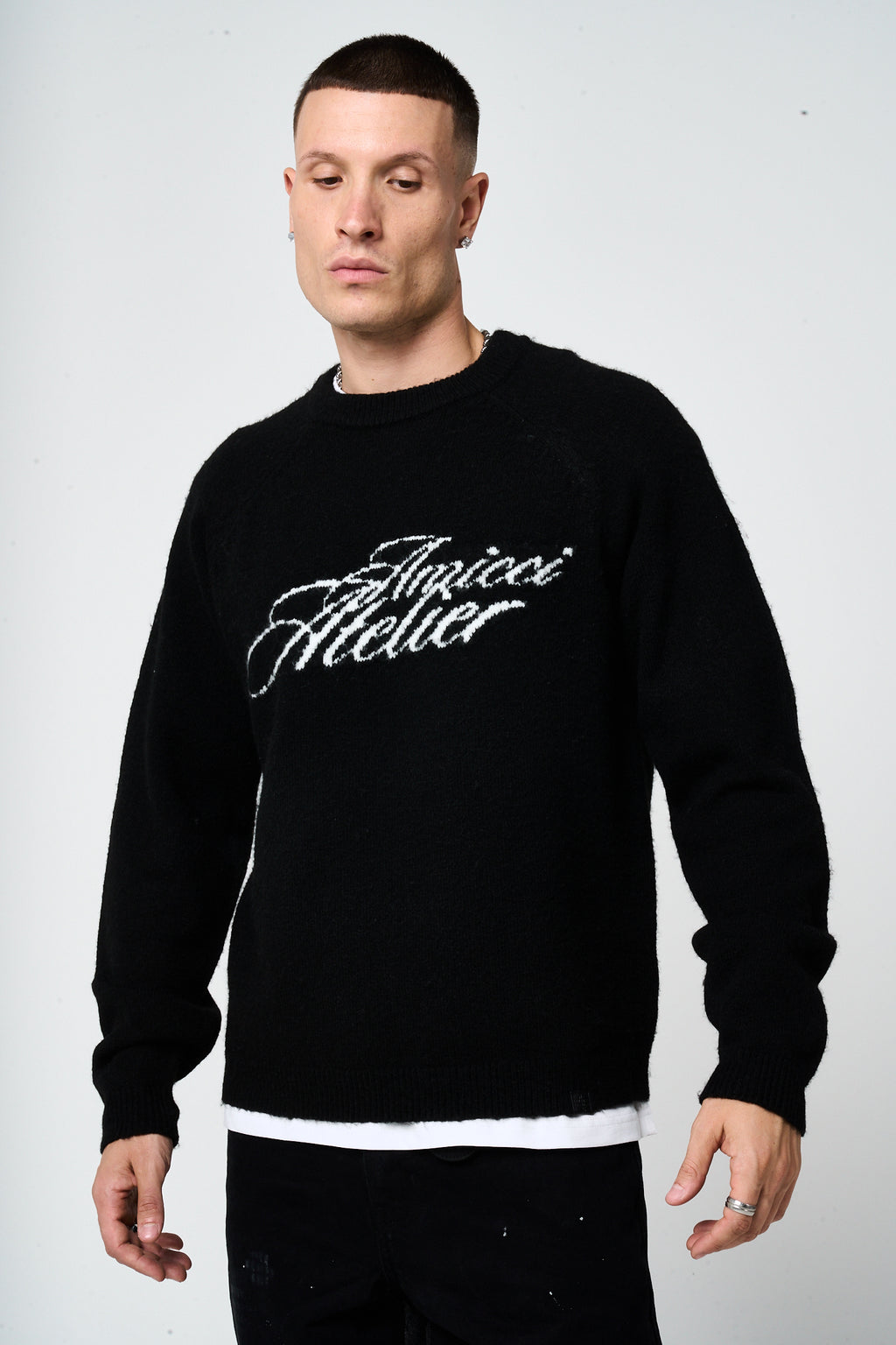 Latina Black Logo Sweatshirt