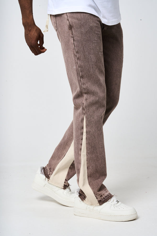 Maranello Brown Flare Jean