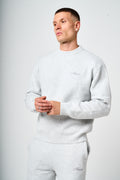 Dexter Grey Knitted Sweatshirt