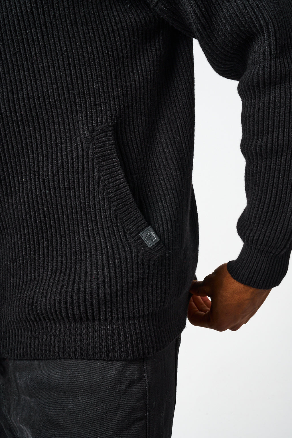 Mesa Black Knitted Jacket