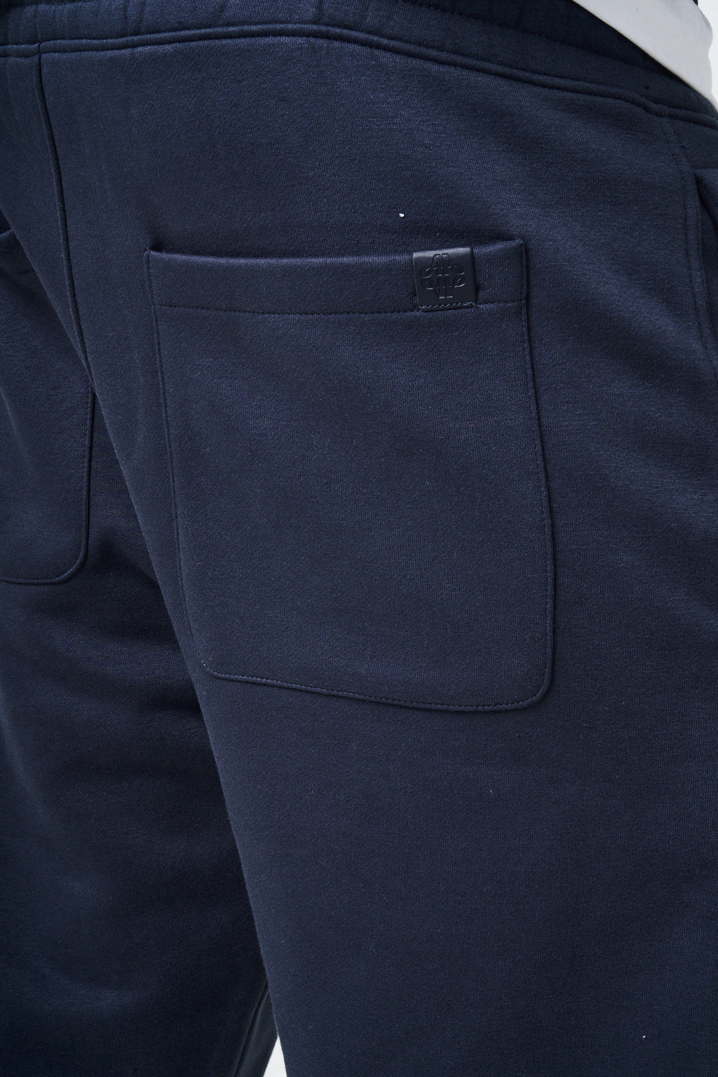 Doakes Navy Logo Embroidery Jogger