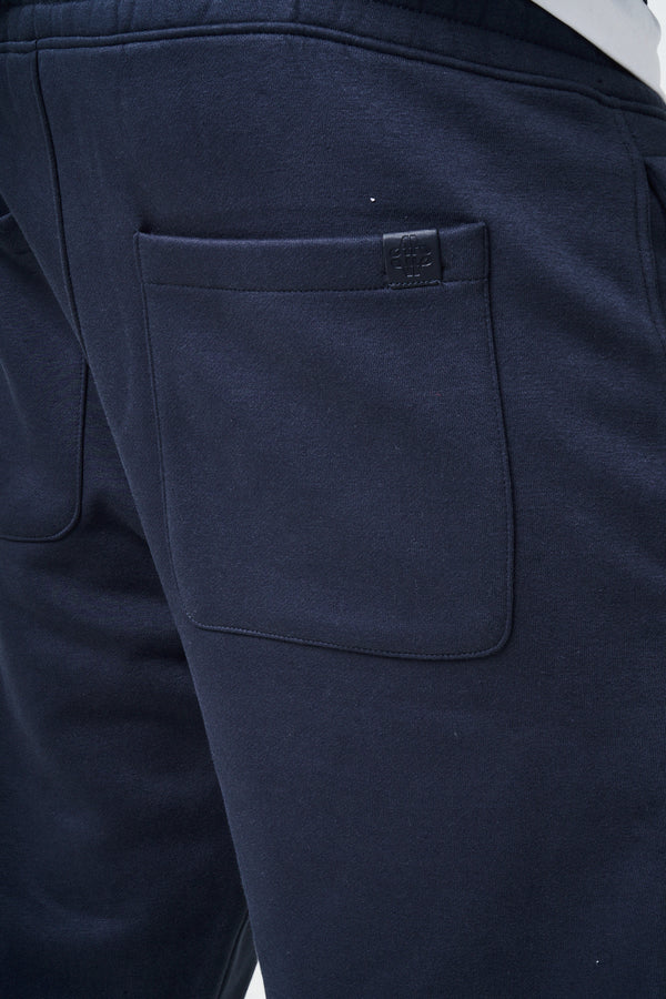 Doakes Navy Logo Embroidery Jogger