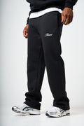 Doakes Black Logo Embroidery Jogger