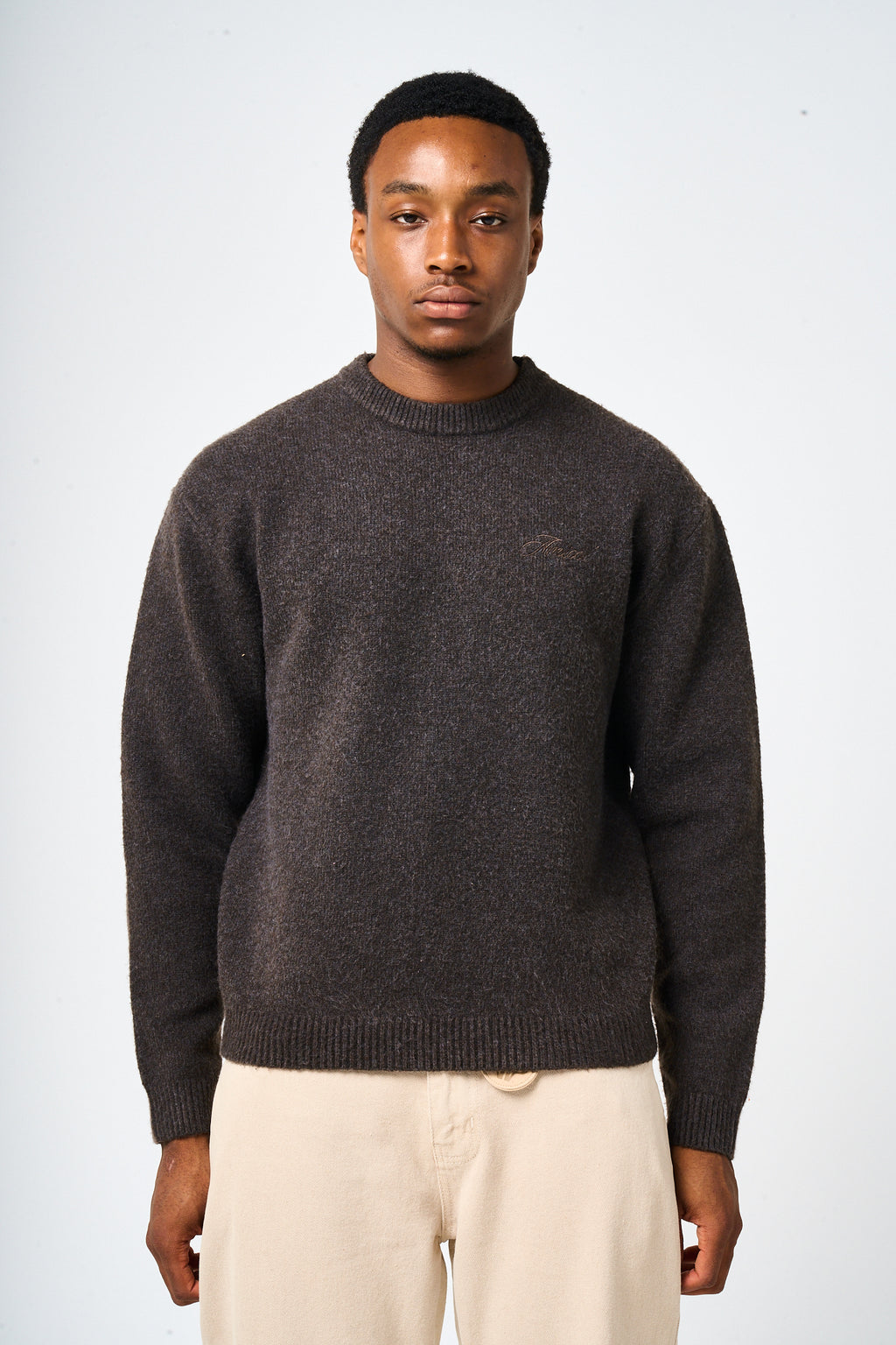 Dexter Brown Knitted Sweatshirt
