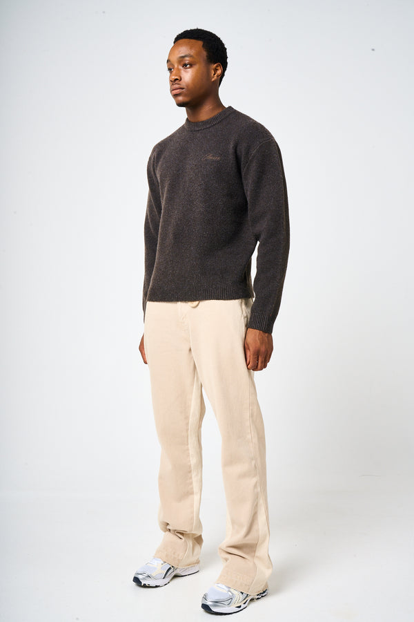 Dexter Brown Knitted Sweatshirt