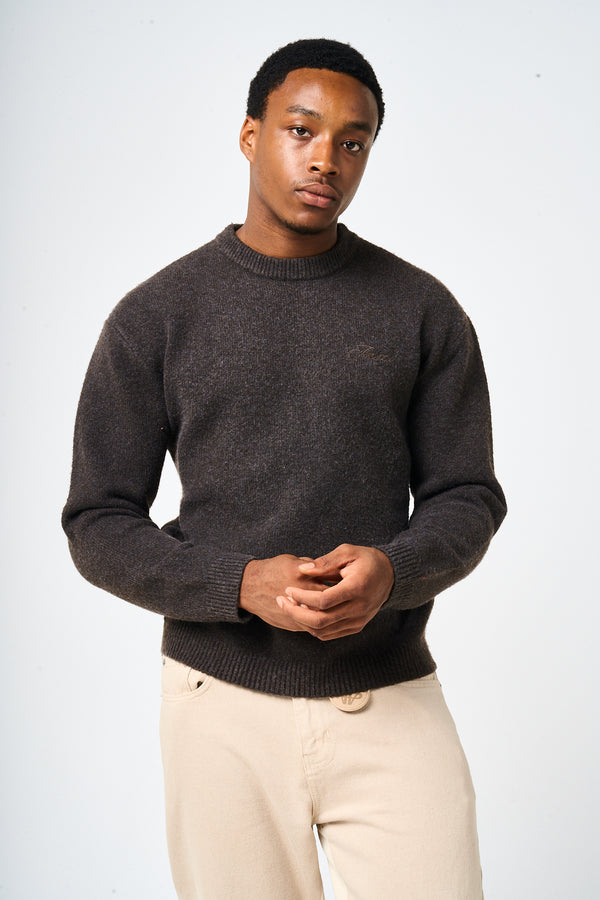 Dexter Brown Knitted Sweatshirt