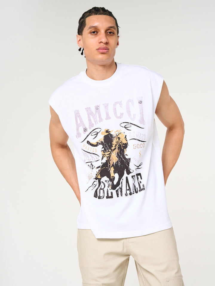 Outlaw Sleevless Graphic T