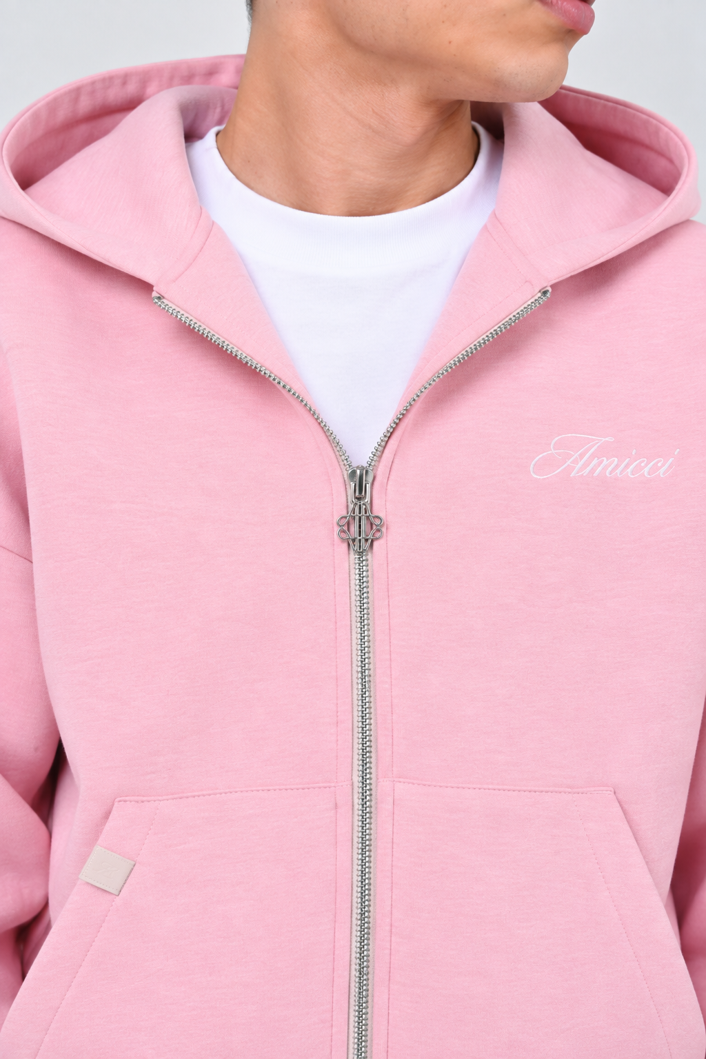 Atelier Pink Scuba Hoodie