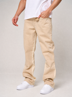 Maranello Beige Flare Denim