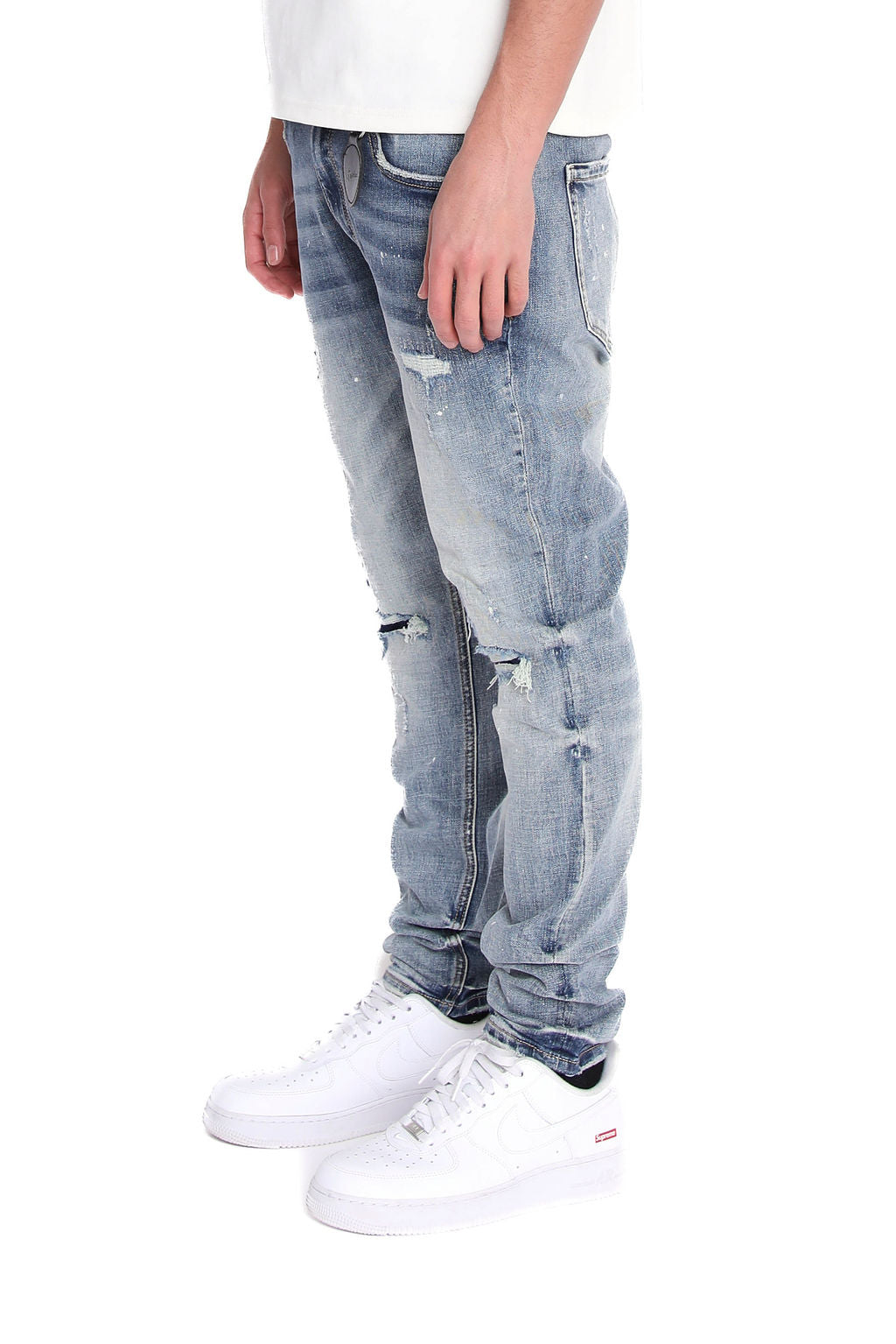 Caruso Blauwe Denim Jeans